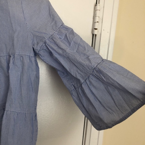 E&M Collection Long Sleeve Blouse. Sz S - Picture 6 of 9